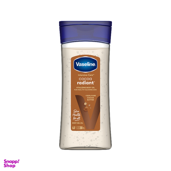 روغن بدن وازلین مدل Cocoa Radiant حجم 200 میلی لیتر