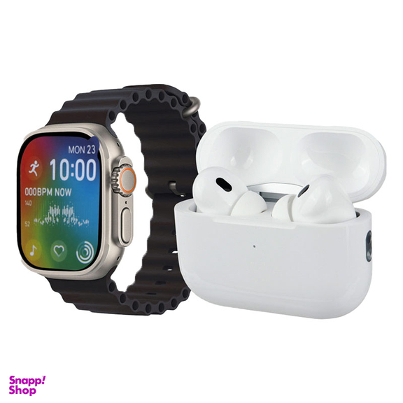 ساعت هوشمند ارلدام مدل ET-SW9 به همراه ایرفون بلوتوثی AirPod 2 Pro