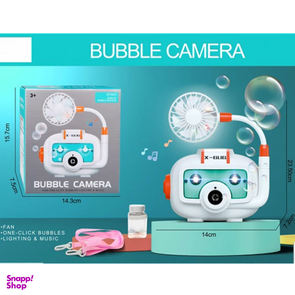 اسباب بازی دوربین حباب ساز پنکه ای ایکس بلیب کد ASF-999S-22A