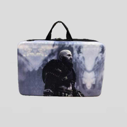 کیف حمل کنسول بازی طرح God of War Ragnarok مناسب سونی PS5 SLIM