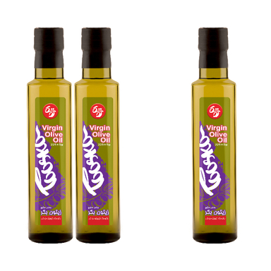 روغن مایع زیتون بکر توسکا وزن 225 گرم بسته 2 عددی به همراه یک عدد هدیه