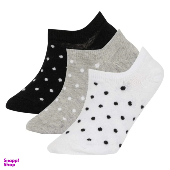 جوراب زنانه ال سی وایکیکی مدل Riccher بسته 3 جفتی