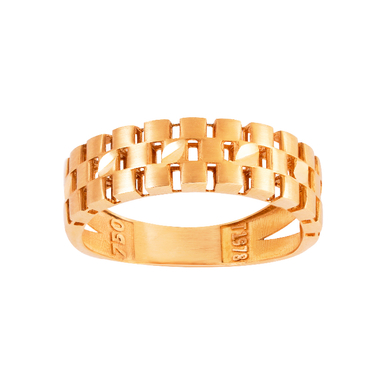 انگشتر طلا 18 عیار زنانه جواهری سون کد 3917