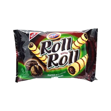 ویفر رول رول با مغز قهوه نادری وزن 50 گرم