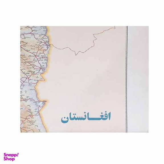 نقشه انتشارات گیتاشناسی نوین مدل نقشه عمومی ایران کد 485