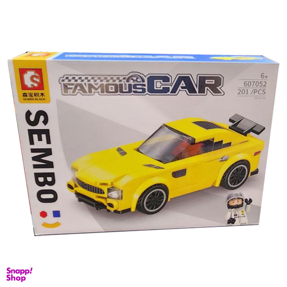 ساختنی سیمبوبلاک مدل Famous Cars کد 607052