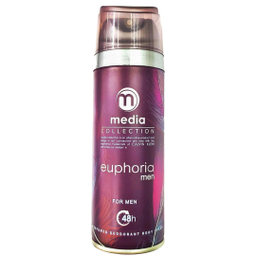 اسپری خوشبو کننده بدن مردانه مدیا مدل euphoria حجم 200 میلی‌‌لیتر