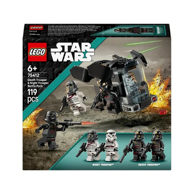 ساختنی لگو سری Star Wars مدل Death Trooper & Night Trooper Battle Pack کد 75412