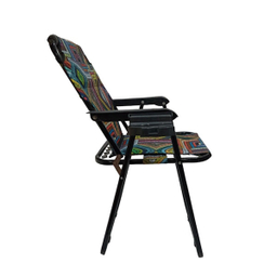 صندلی تاشو سفری مدل استراکچر سرخ پوستی