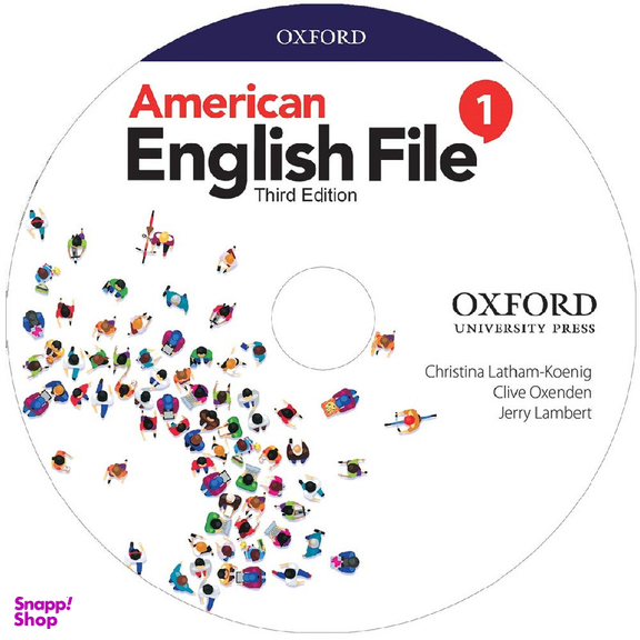 کتاب American English File 1 3rd اثر Christina Latham and Clive Oxenden انتشارات OXFORD به همراه سی دی