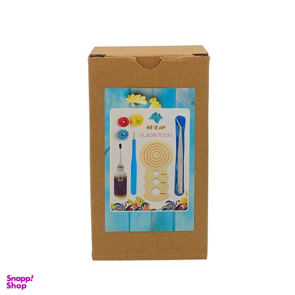 ابزار ملیله کاغذی اوریران کد QT04-1 بسته 4 عددی