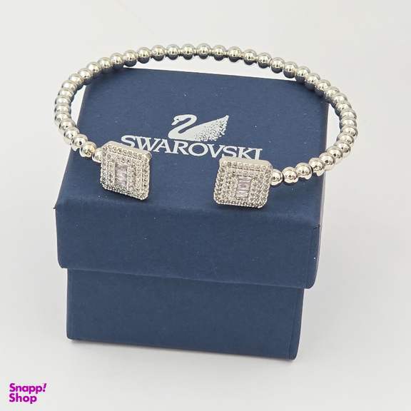 دستبند زنانه وای اس ایکس مدل کریستال سواروسکی کد swar1568