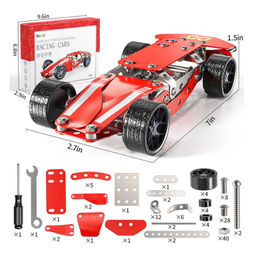 ساختنی 133تکه ناب سل مدل ماشین فلزی 133 قطعه METAL CONSTRUCTION SET NO.868-1