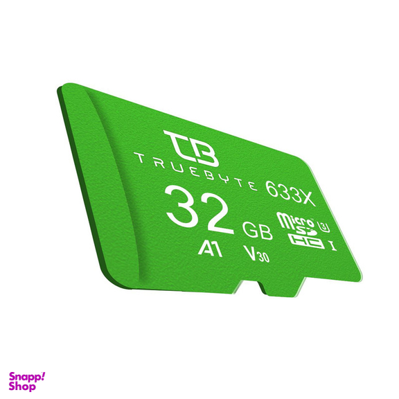 کارت حافظه microSDHC تروبایت مدل A1-V30-633X کلاس 10 استاندارد UHS-I U3 سرعت UHS-I U3 سرعت 95MBps ظرفیت 32 گیگابایت به همراه آداپتور SD و کارت خوان