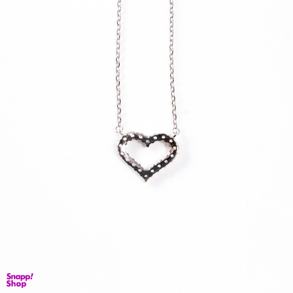 گردنبند نقره زنانه مدل قلب خاص جواهری کد 6933