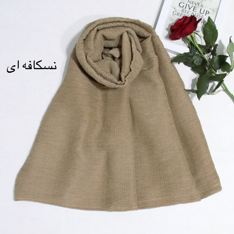 شال نخی پلیسه زنانه طرح شایلی کد ana9720