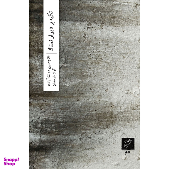 کتاب تکیه بر دیوار نمناک اثر غلام حسین دولت آبادی و آراز بارسقیان نشر وزان