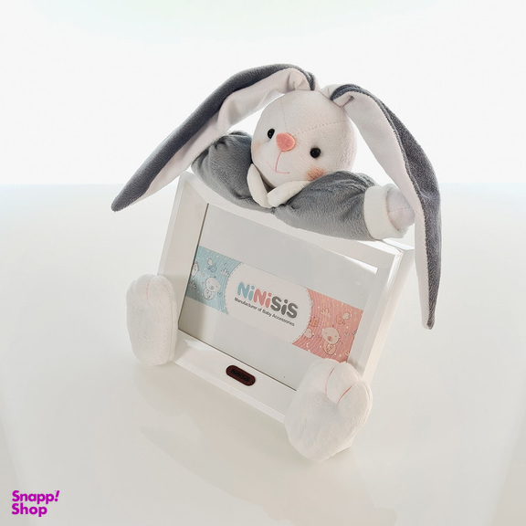 قاب عکس کودک نی نی سیس مدل خرگوش رابیت کد 13x18 Gry