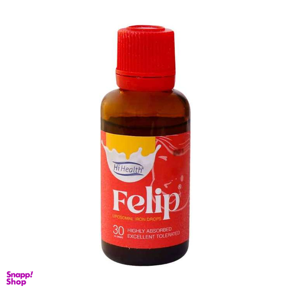 قطره آهن فلیپ های هلث حجم 30 میلی لیتر