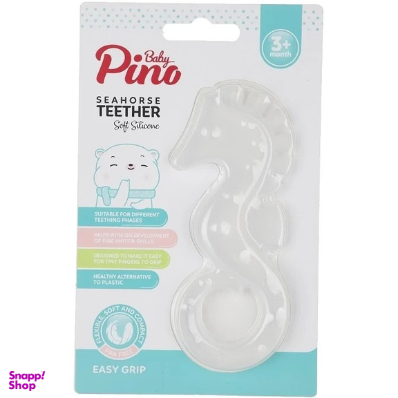 دندانگیر سیلیکونی پینو طرح اسب دریایی