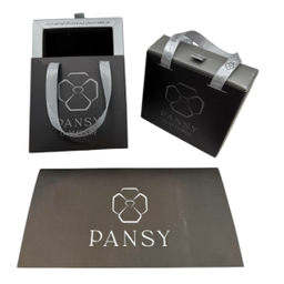 دستبند طلا 18 عیار زنانه پانسی طرح گل رز مدل D21086