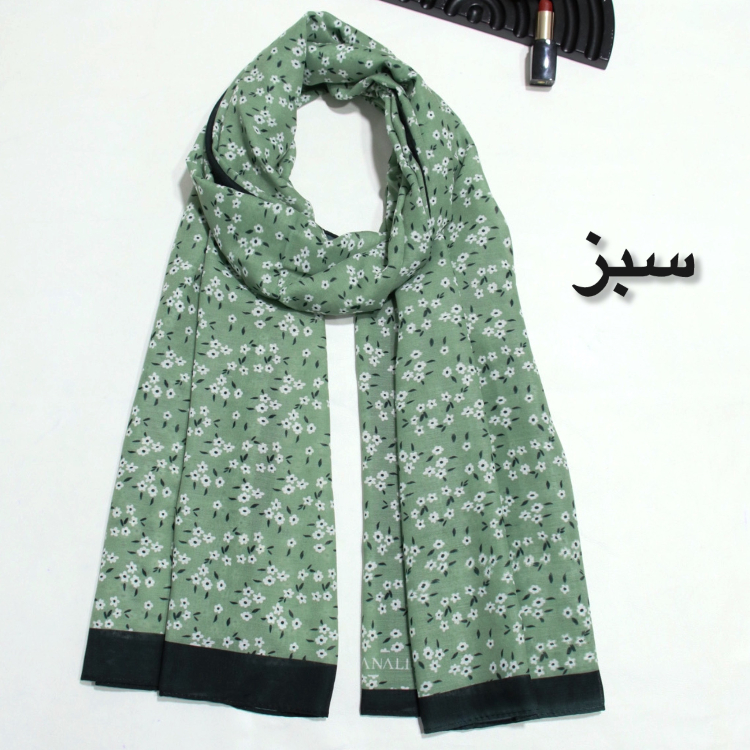 شال زنانه طرح شکوفه کد ANA7060