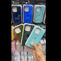 کاور گوشی موبایل مدل سیلیکونی بدون محافظ لنز مناسب اپل iPhone 15 Pro Max