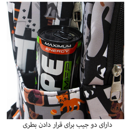 کوله پشتی پسرانه توریث مدل AA-150003