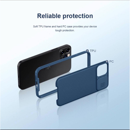 کاور نیلکین مدل Camera cover مناسب برای گوشی موبایل اپل iphone 13