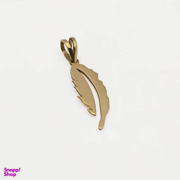 آویز گردنبند طلا 18 عیار زنانه درگونه مدل پر کد P77