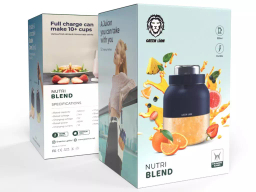 مخلوط کن شارژی گرین لاین مدل Green Lion Nutri Blend