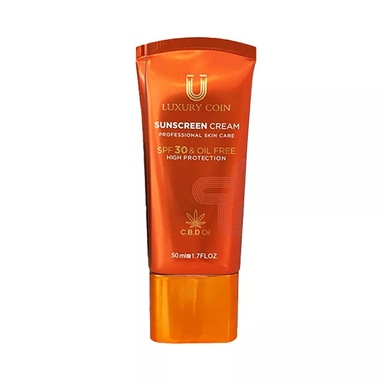 کرم ضد آفتاب لاکچری کوین مدل spf 30 حجم 50 میلی لیتر
