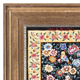 تابلو فرش دستباف سی پرشیا مدل گل و مرغ کد 903538