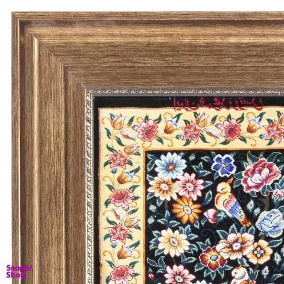 تابلو فرش دستباف سی پرشیا مدل گل و مرغ کد 903538