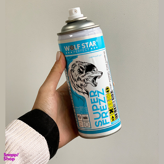 اسپری فریز ولف استار مدل Super Frezz حجم 400 میلی لیتر