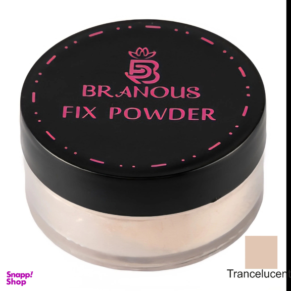 پودر فیکس برانوس مدل Trancelucent