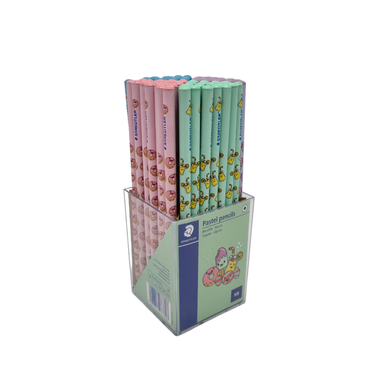مداد استدلر مشکی طرح پاستلی لیوان 72 عددی کد 131kp72pa