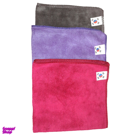 دستمال نظافت خودرو مدل میکروفایبر کد nano-30 بسته 3 عددی