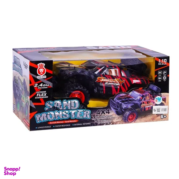 ماشین کنترلی شارژی مدل آفرود Sand Monster کد 1110010101