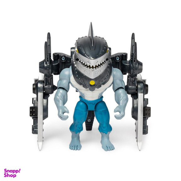 اکشن فیگور اسپین مستر مدل کینگ شارک طرح King Shark Mega Gear مجموعه 2 عددی