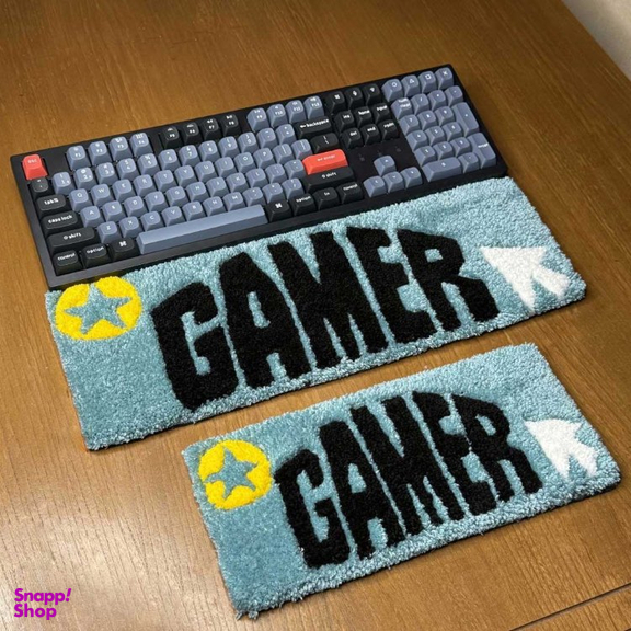 پد استراحتگاه کیبورد مدل Gamer سایز کوچک