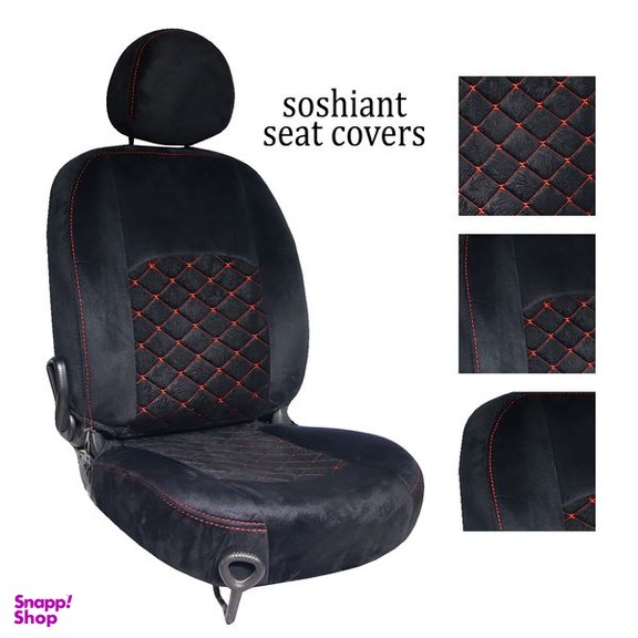 روکش صندلی خودرو سوشیانت مدل مخملی مناسب برای پژو 206