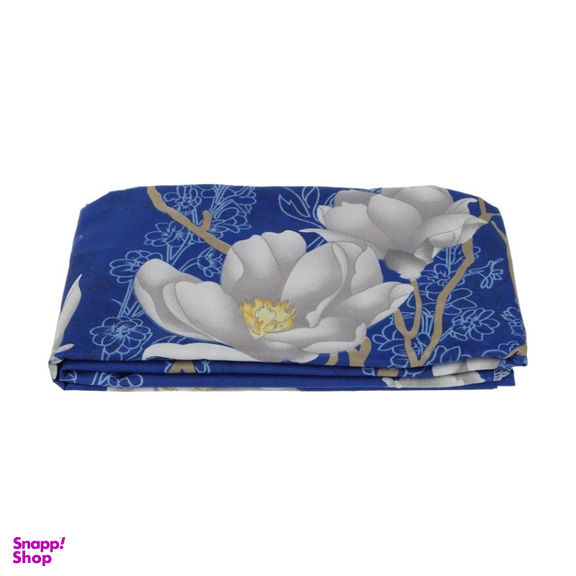 ملحفه ناتوسا مدل کشدار ارکیده یک نفره سایز 120×200 سانتی متر