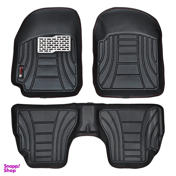 کفپوش سه بعدی خودرو پانیذ مدل دور دوخت کد MHDO1 مناسب برای پراید 132