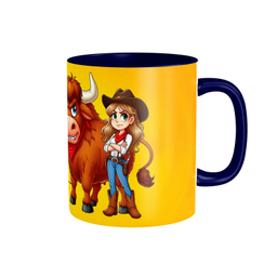 ماگ شادیت طرح دختر اردیبهشت ماهی تولدت مبارک کد 109