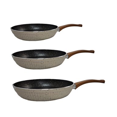 سرویس تابه گرانیتی 3 پارچه اویز پلاس مدل السا کد 28