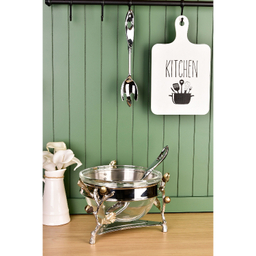 سالاد خوری ریتون طرح شاخه بلوط کد 03