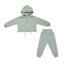 ست هودی آستین بلند و شلوار راحتی دخترانه فیورلا مدل پاییز کد 35510