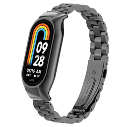 مچ بند هوشمند شیائومی مدل Mi Band 8 به همراه بند فلزی هدیه