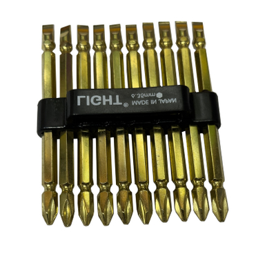 سری پیچ گوشتی دو سو چهار سو لایت مدل بلند کد SMT-LIGHT-JAPAN-8110SP بسته 10 عددی